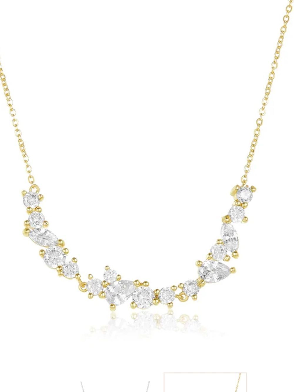 Melinda Maria Crown Necklace - Gold - NWT